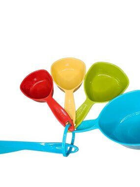 Rubbermaid Nesting Measuring Cups Plastic Multi-color